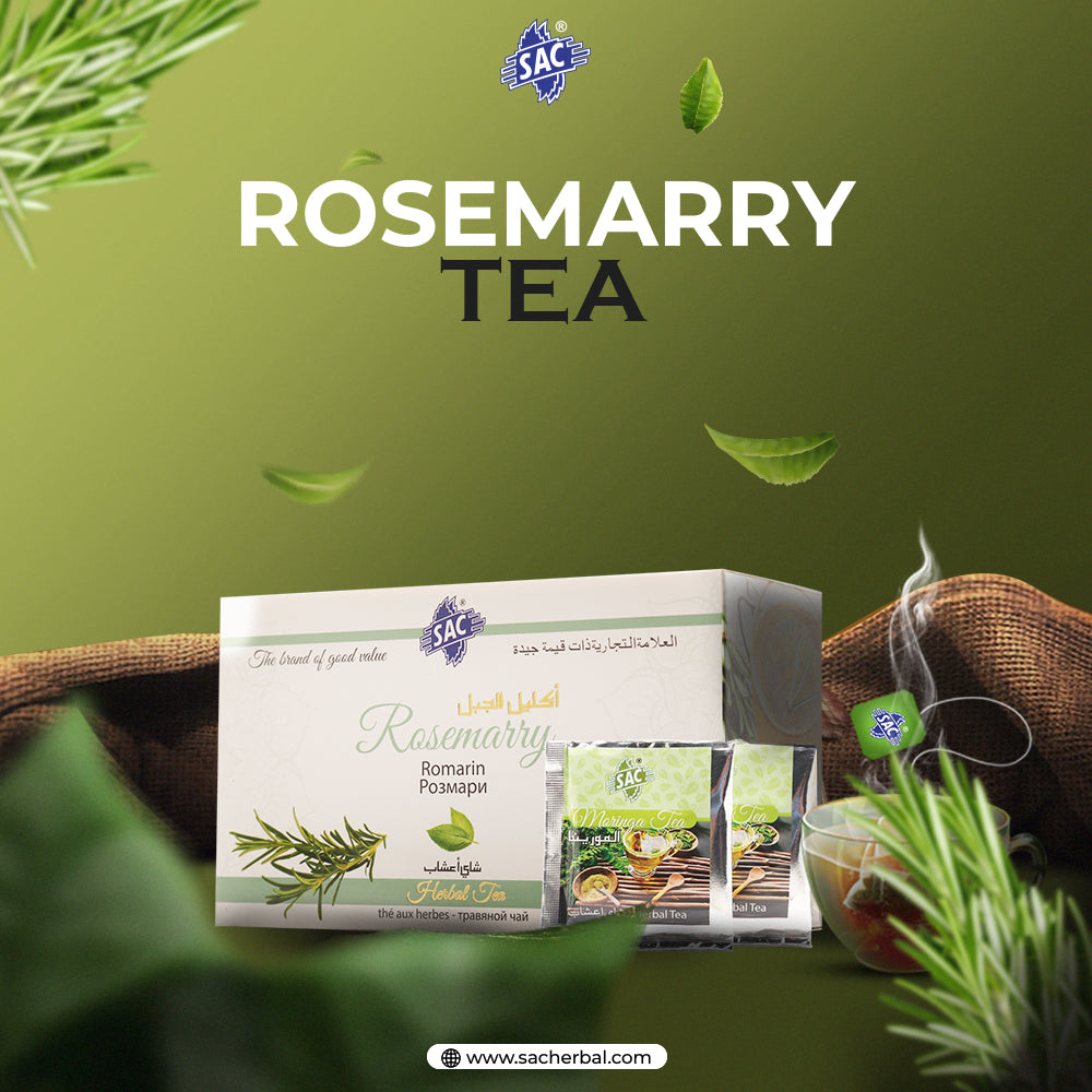 Rosemarry Herbal Green Tea (20 Sachets Per Pack)