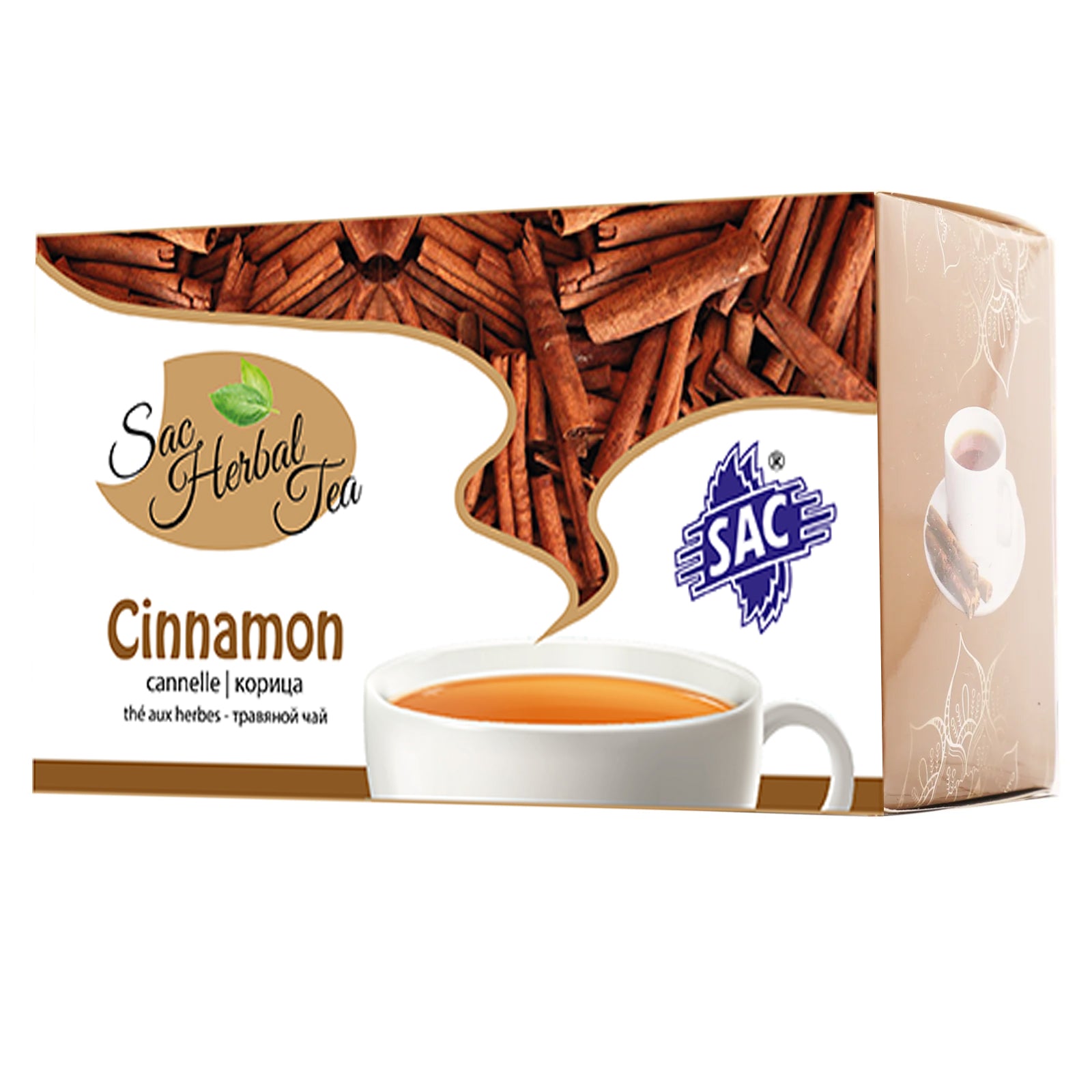Cinnamon Herbal Green Tea (20 Sachets Per Pack)