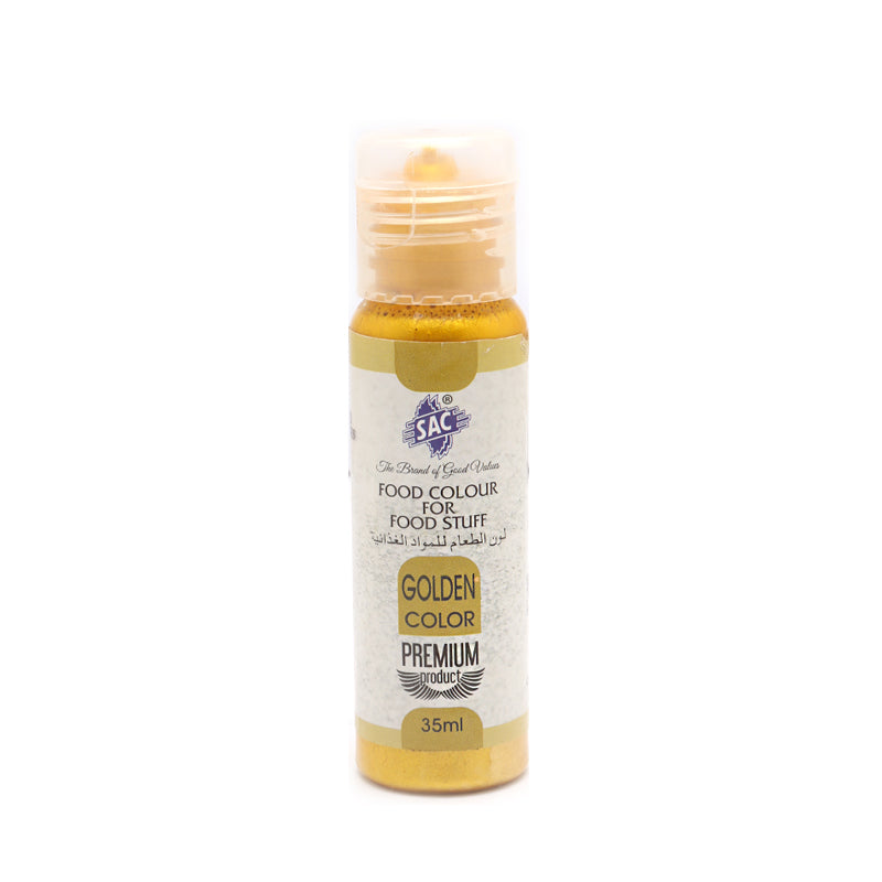 Golden Metallic Food Gell Colour 35ml