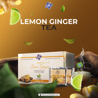 Lemon Ginger Herbal Green Tea (20 Sachets Per Pack)