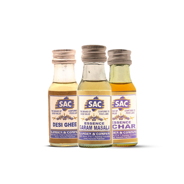 Desi Ghee, Achar & Garam masala - 25ml (Pack of 3)