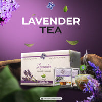 Lavender Herbal Green Tea  (20 Sachets Per Pack)