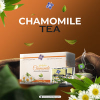 Chamomile Herbal Green Tea  (20 Sachets Per Pack)