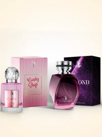 Candy Shop & Diamond Perfume Combo by Peler – Sweet & Luxurious Fragrance Duo