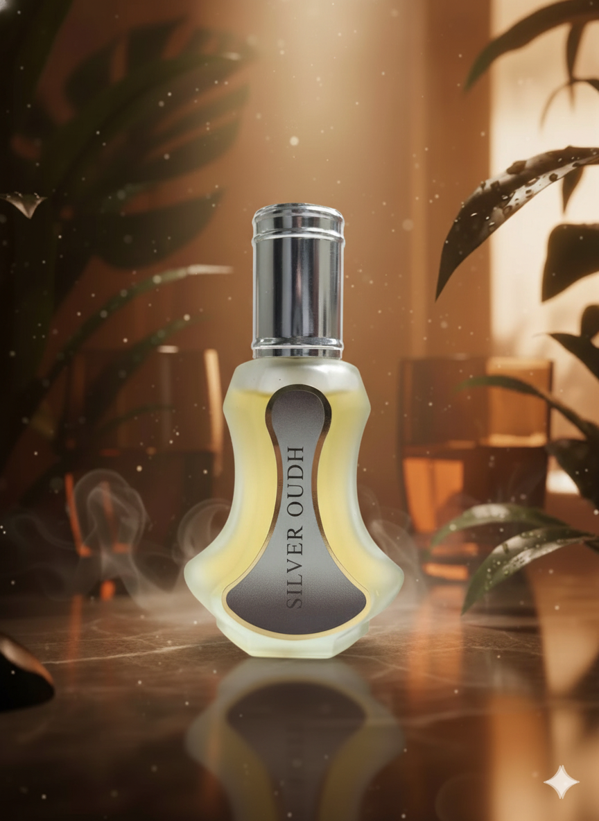 Silver Oudh Impression by Al-Taha – 35ml | Long-Lasting Arabian Perfume