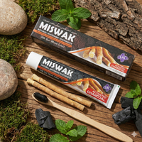 Miswak Natural Whitening Toothpaste with Activated Charcoal