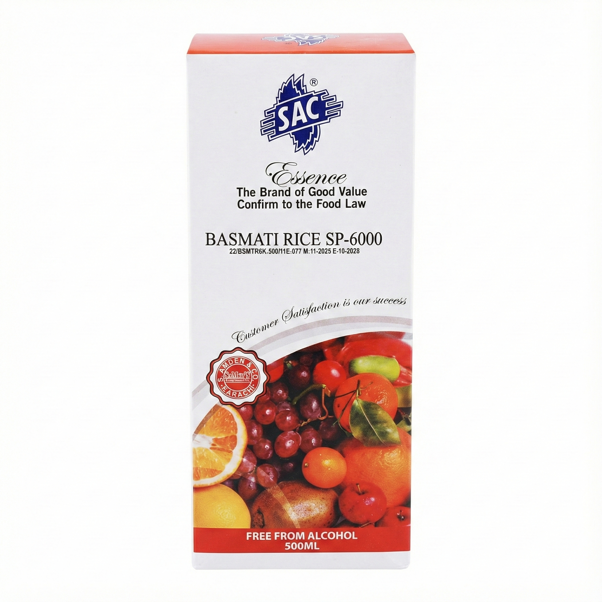 Basmati Rice SP-600 Essence – Premium Aroma & Authentic Basmati Flavor