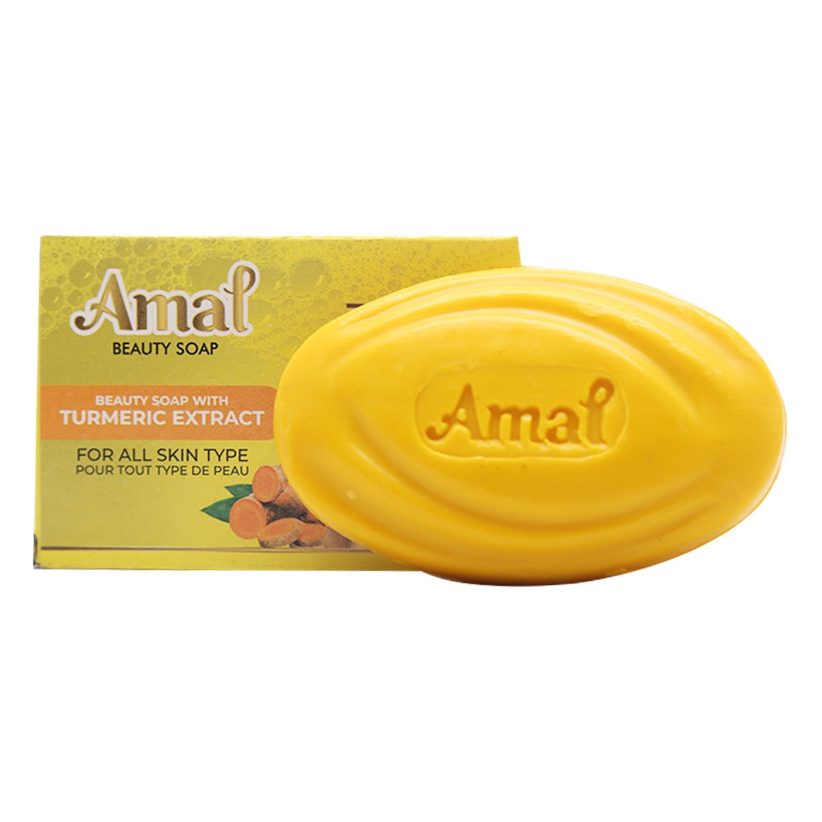 AMAL SOAP 80gm Turmeric Bar For Daily Use