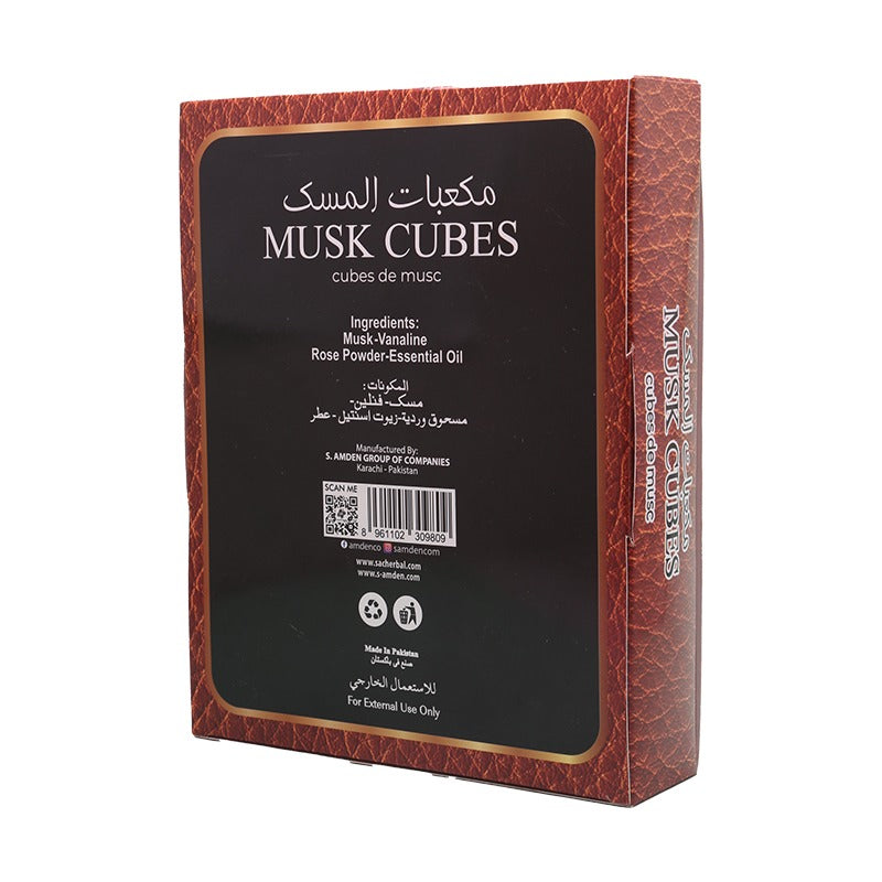 Musk Cubes -12 pcs  - Solid Perfume