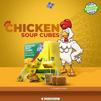 Chicken Cubes - Chicken Stock (24 Pack, 48 Cubes Per Box)