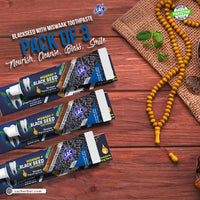 Meswak With Blackseed Tooth Paste 125gm (Pack of 3)