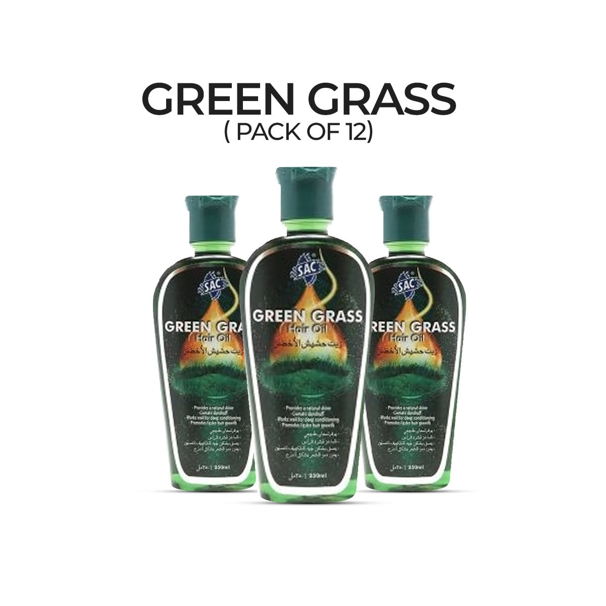 Green Grass Hair Oil 250ml (Pack of 12)