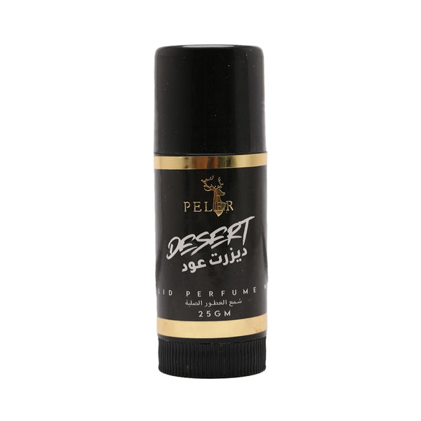 Desert Oudh Solid Perfume Wax 25gm by Peler