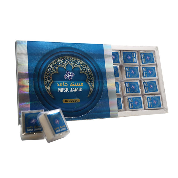 Musk Cubes Premium Misk Jamid (25gm x 16 Cubes)