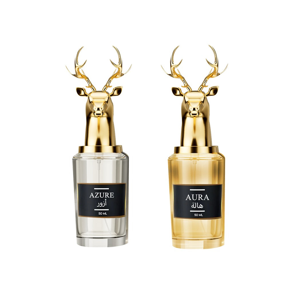 Peler Azure & Aura Luxury Perfume Duo – 20% Off Limited Offer