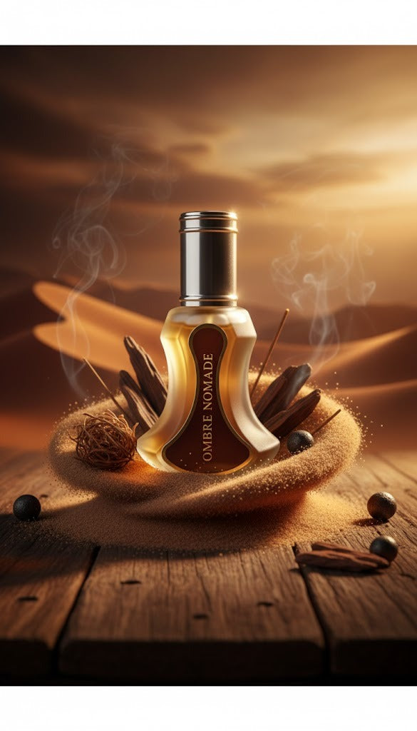 Ombre Perfume Nomade - Deep Oud and Spiced Amber Fragrance.