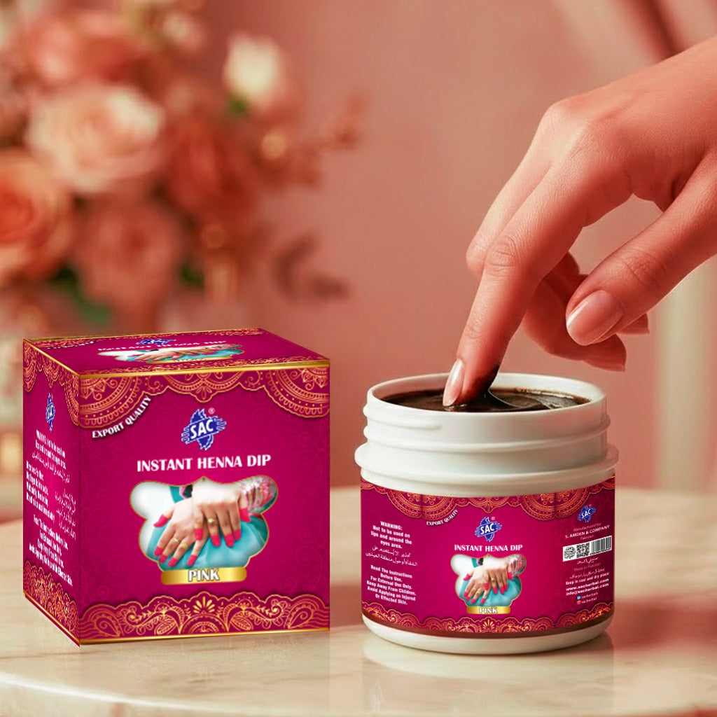 SAC Instant Henna Dip - Pink.