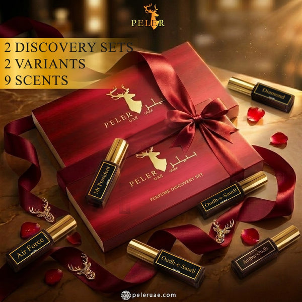 Luxury Perfume Discovery Set | 2 Signature Variants with 10 Mini Scents