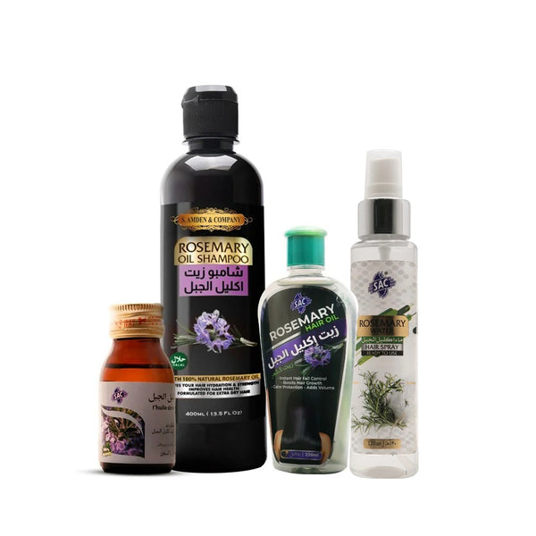 Rosemary Hair Growth Collection for Long, Strong & Beautiful Hair