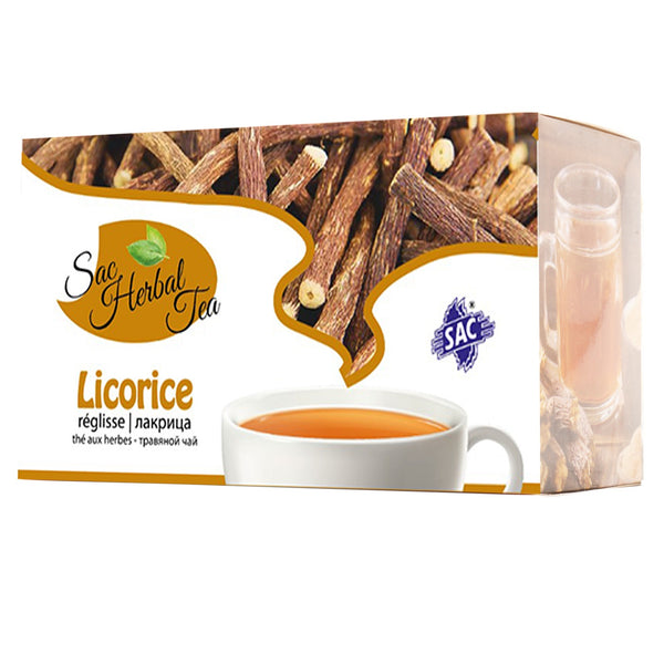 Licorice Herbal Green Tea  (20 tea bag Sachets Per Pack)