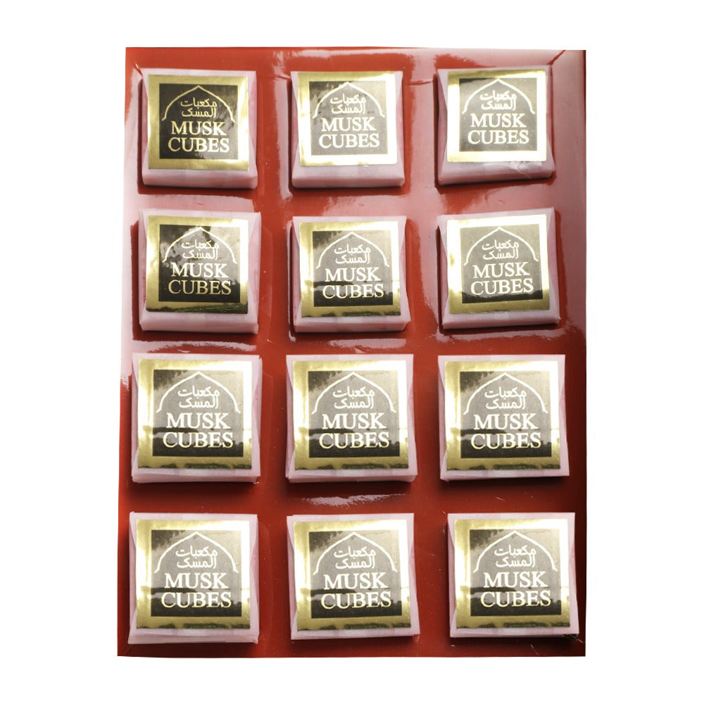 Musk Cubes -12 pcs  - Solid Perfume