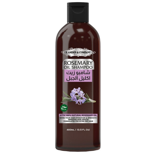 Rosemary Shampoo - Nourishing, Adds Volume, Revitalising - 400ml
