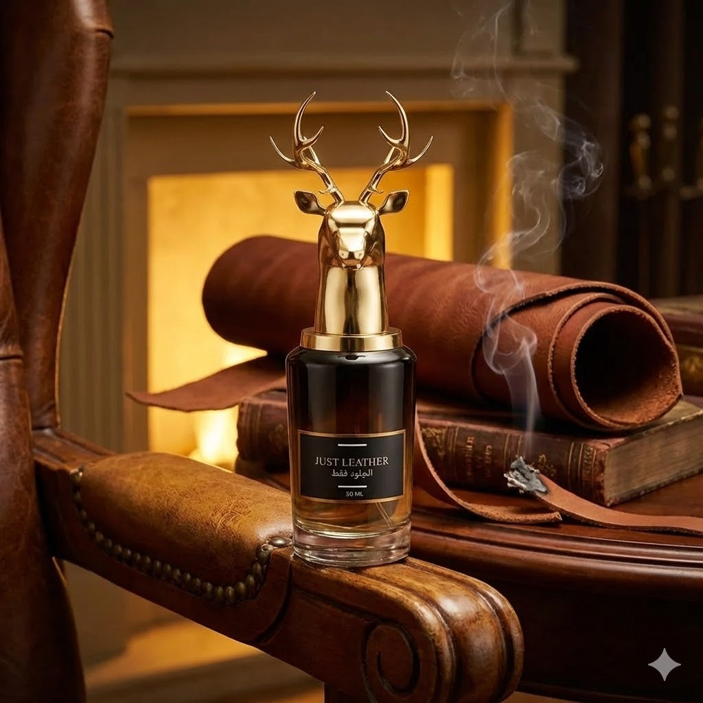 Just Leather Perfume – Bold Leather & Woody Fragrance