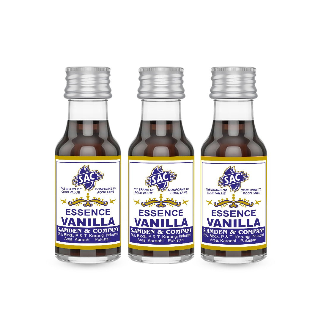 Vanilla Essence Flavor - 25ml - (Pack of 3)