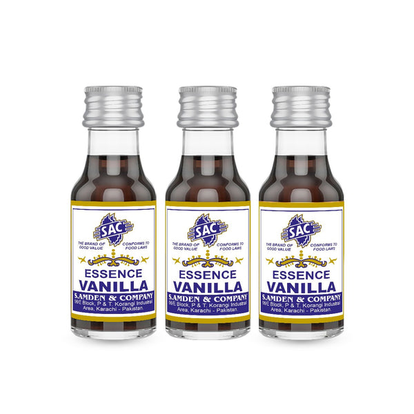 Vanilla Essence Flavor - 25ml - (Pack of 3)