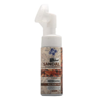 Sandal Anti Wrinkle Foaming Face Wash 150ml with Silicon Brush