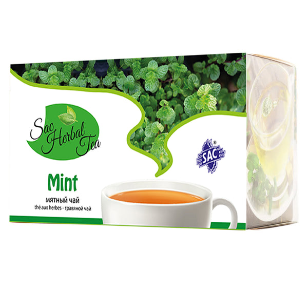 Mint Herbal Green Tea (20 Sachets Per Pack)