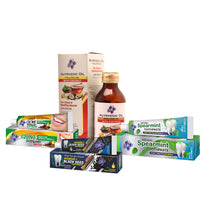 Bathroom Kit 1 (Ayurvedic Pulling oil with Coconut, Blackseed , Spearmint, Clove Toothpaste)