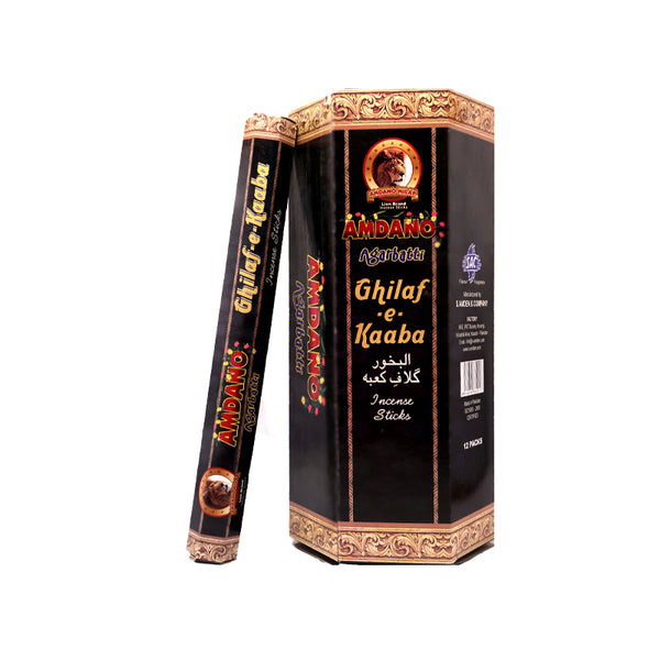 Amdano Ghilaf E Kaaba Agarbatti Pack of 12