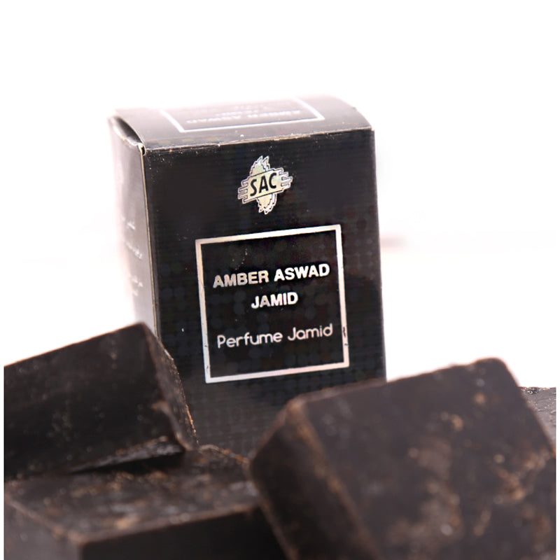 Musk Cube Aswad Jamid Black 25gm Cube