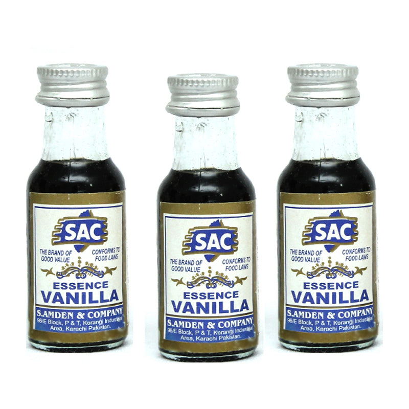 Vanilla Essence Flavor - 25ml - (Pack of 3)