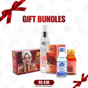 Rose Kit - Rose water + Rose oil+ Rose soap+Rose essence